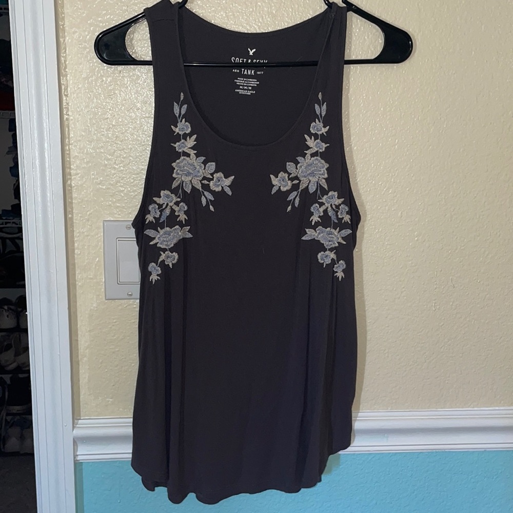 Floral tank top